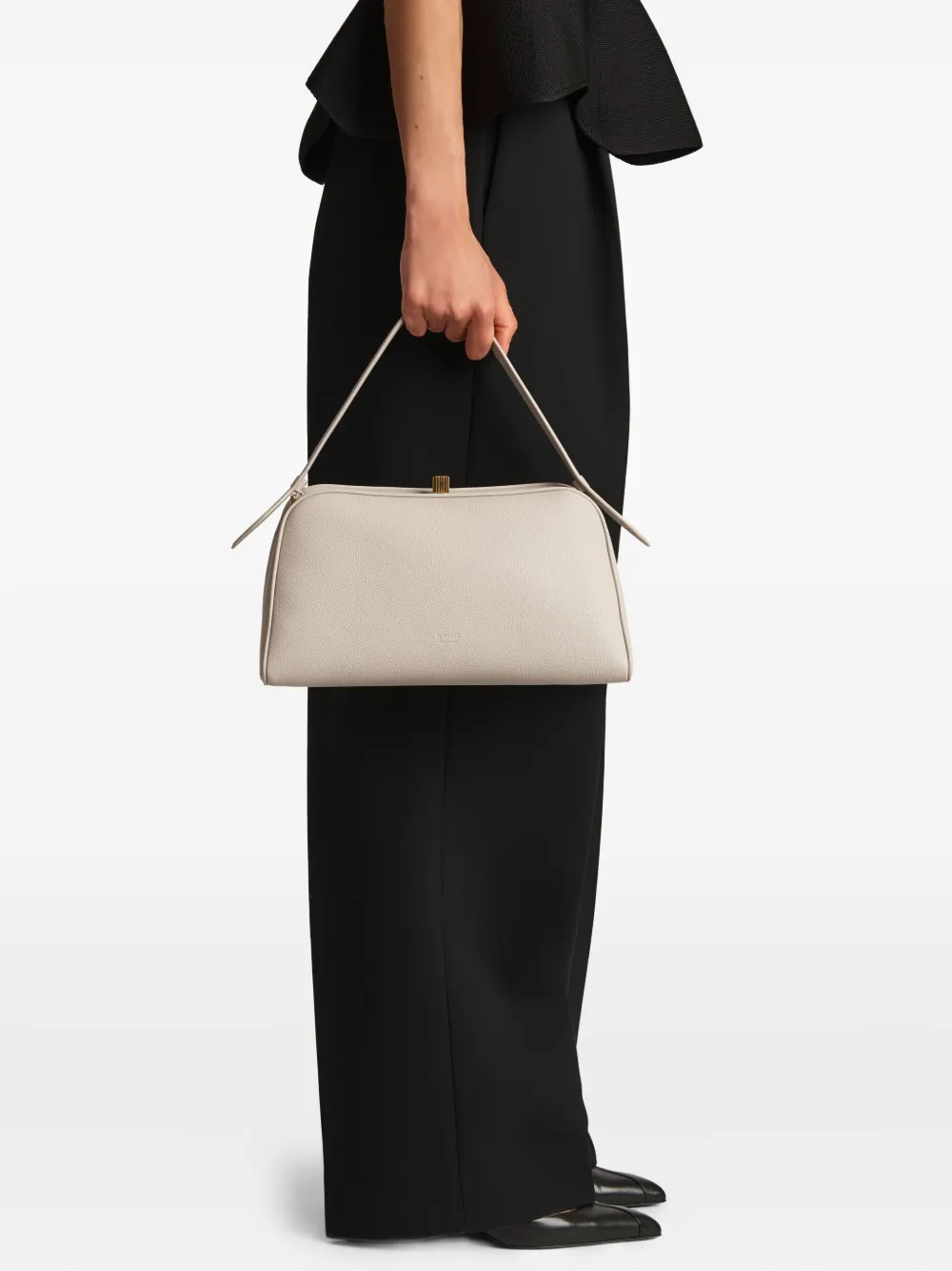  Khaite Cate Structured Tote Bag - Grey 