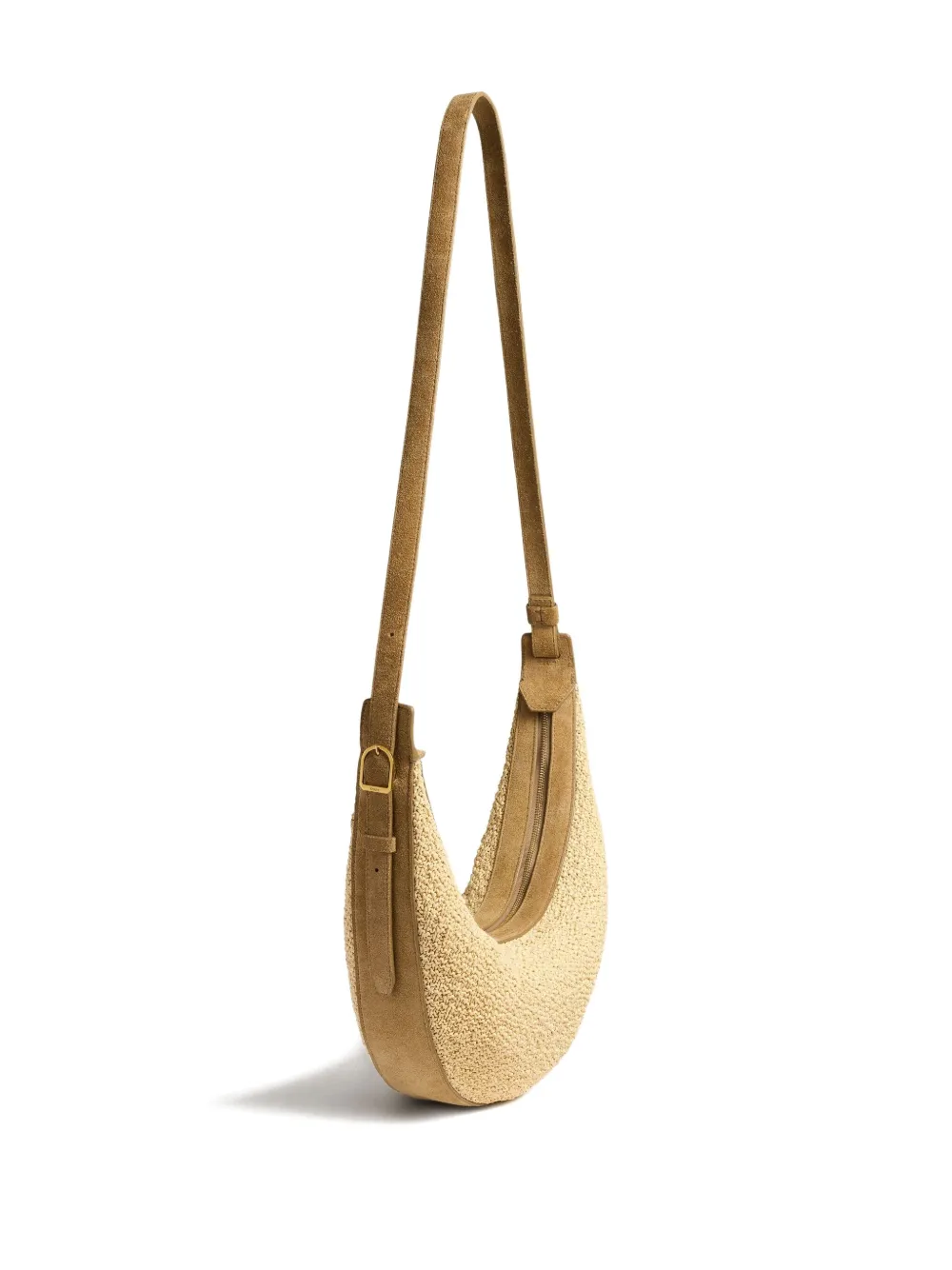 Khaite Small Augustina Cross Body Bag In Neutral