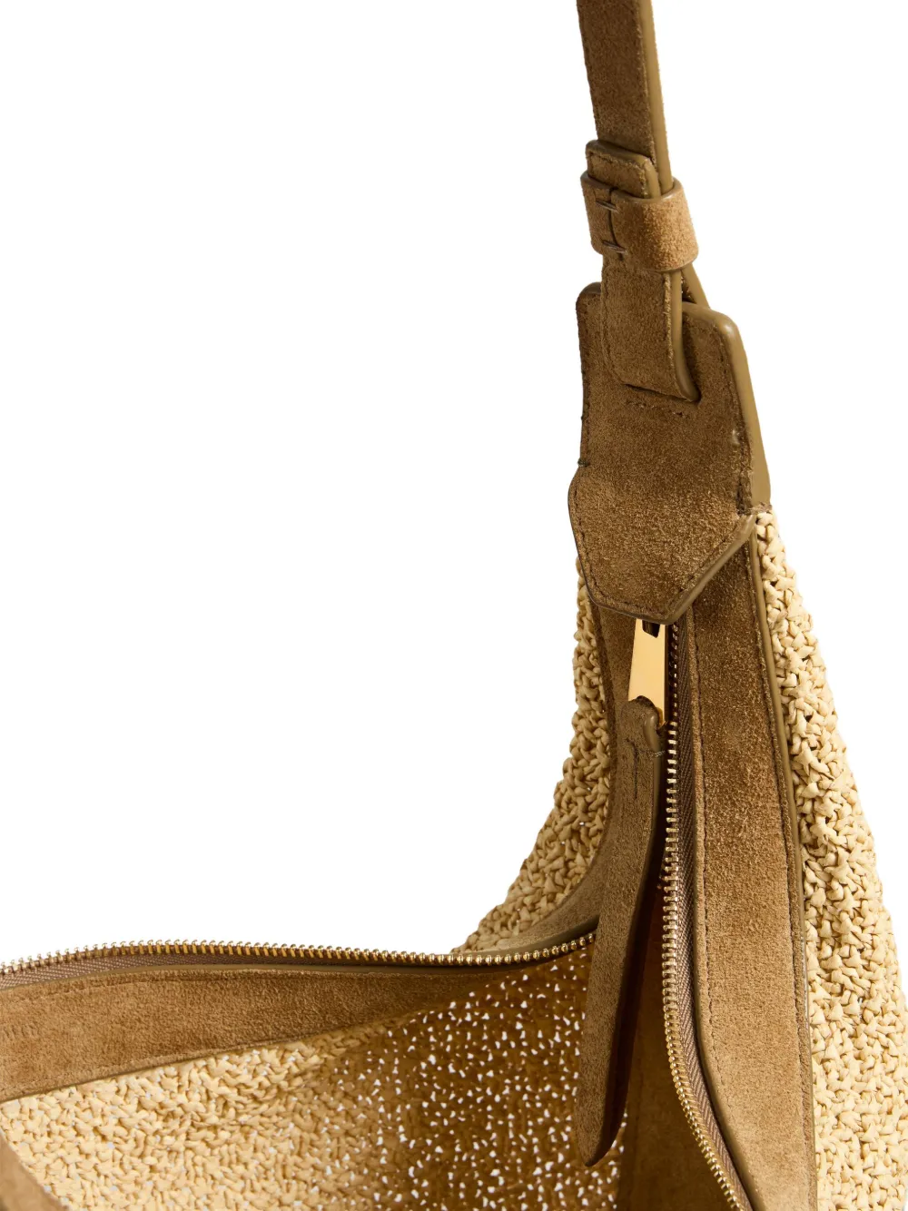 KHAITE Augustina kleine crossbodytas Beige