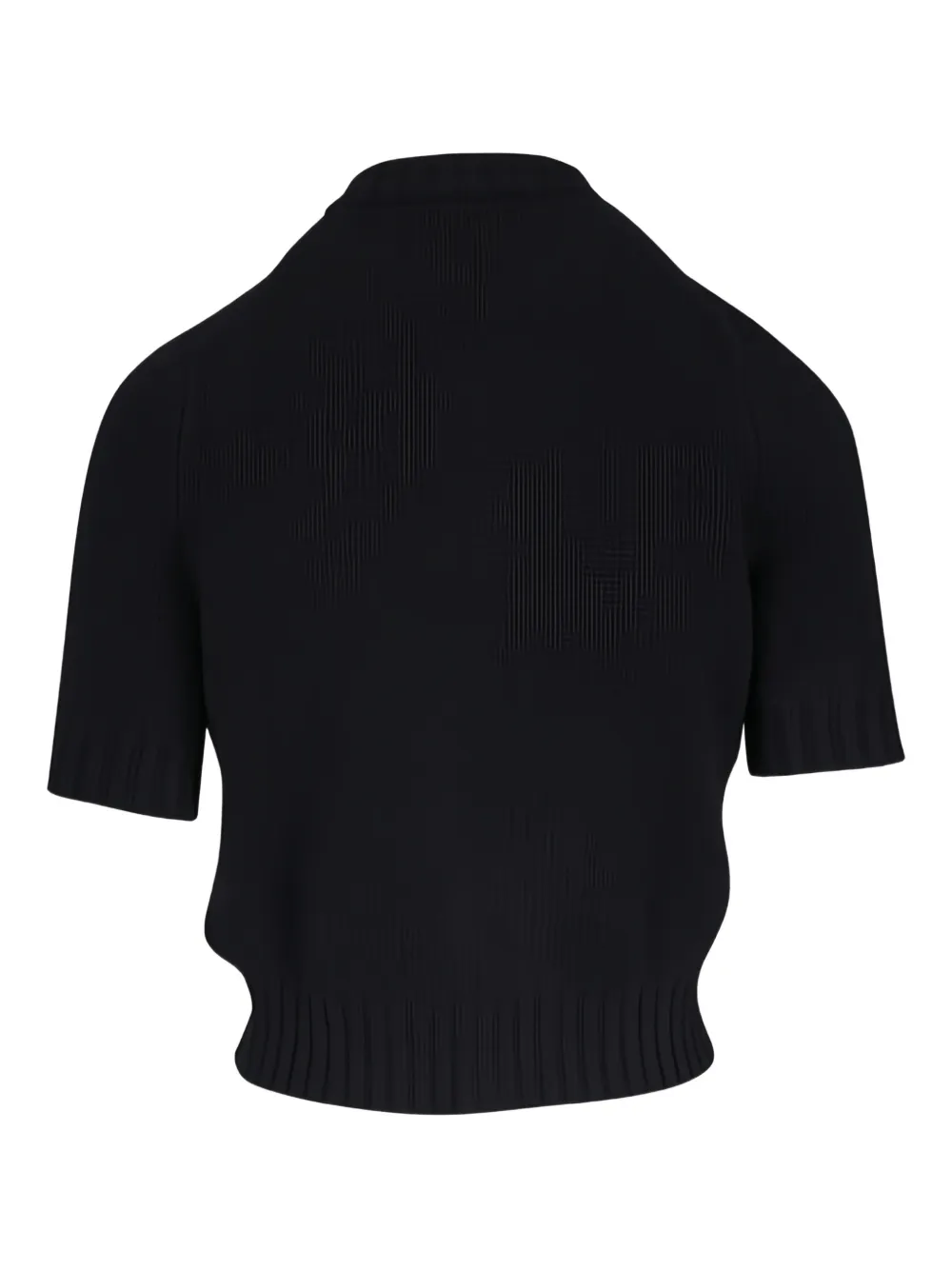  Khaite Short-sleeve Button-up Cardigan - Black 