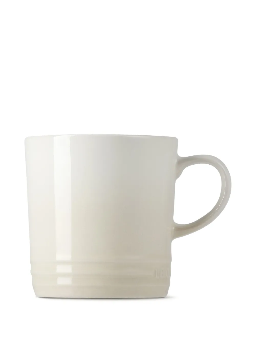 Le Creuset Glazed Ceramic Mug In White