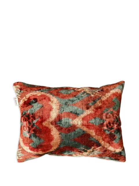 Les-Ottomans silk velvet cushion (50cm x 40cm)