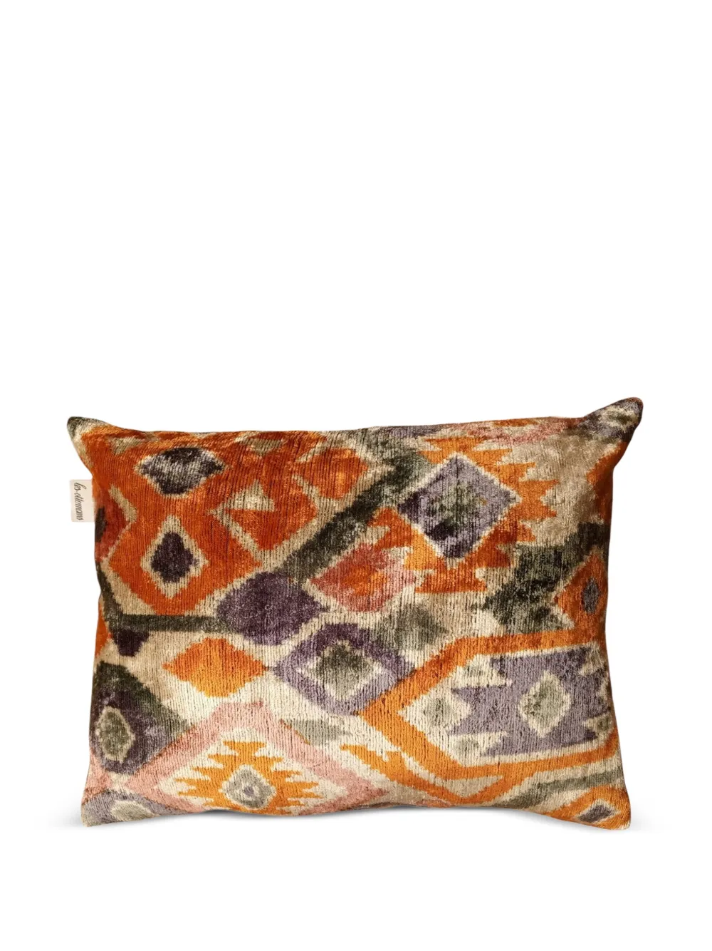 Les-Ottomans シルクベルベット クッション 50 x 40cm - グリーン Les-Ottomans シルクベルベット クッション 50 x 40cm - グリーン