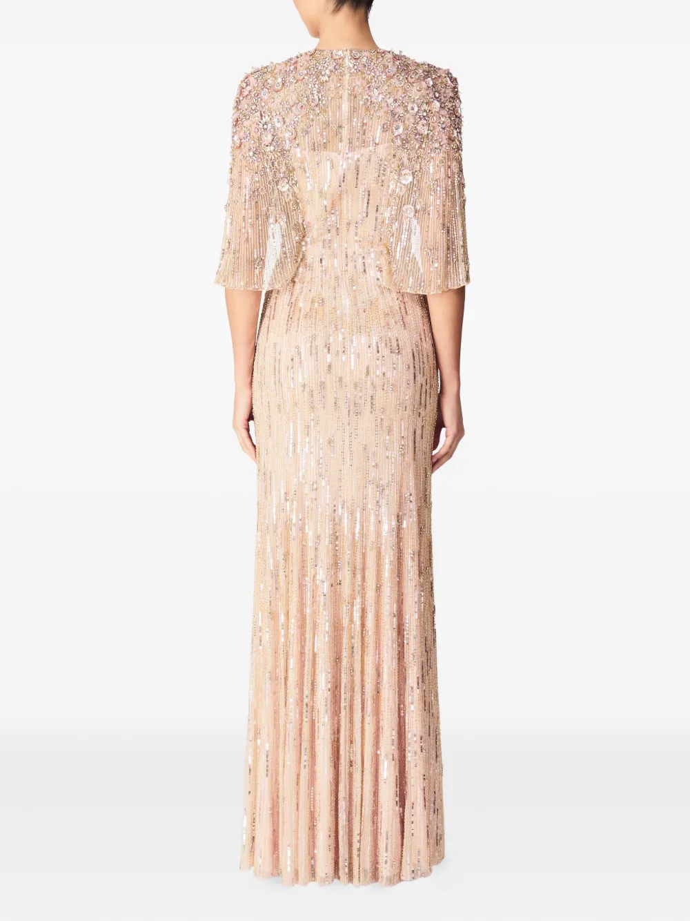 Jenny Packham Astra maxi-jurk Roze