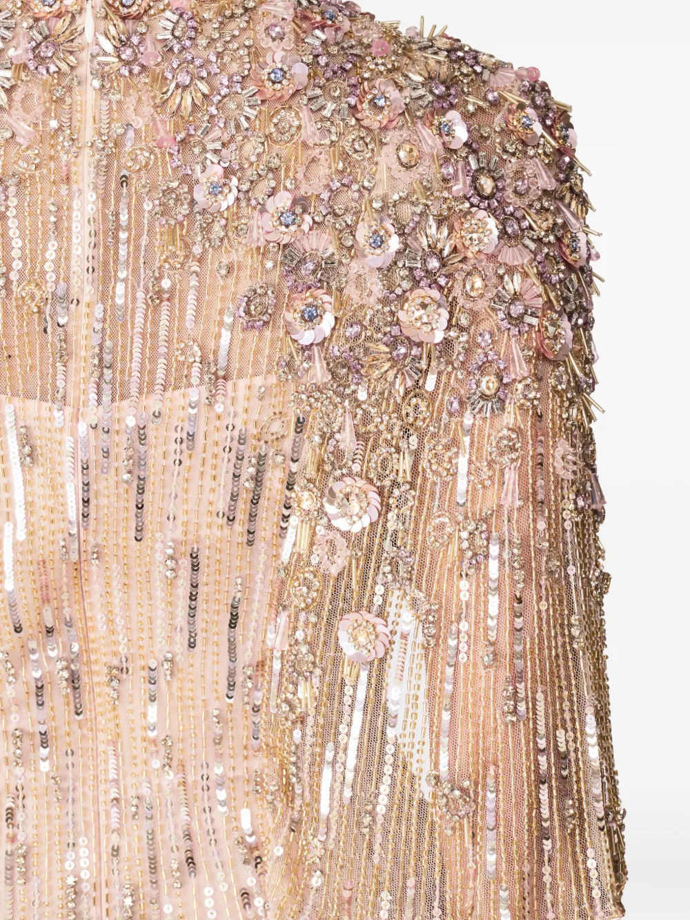 Jenny Packham Astra maxi-jurk Roze
