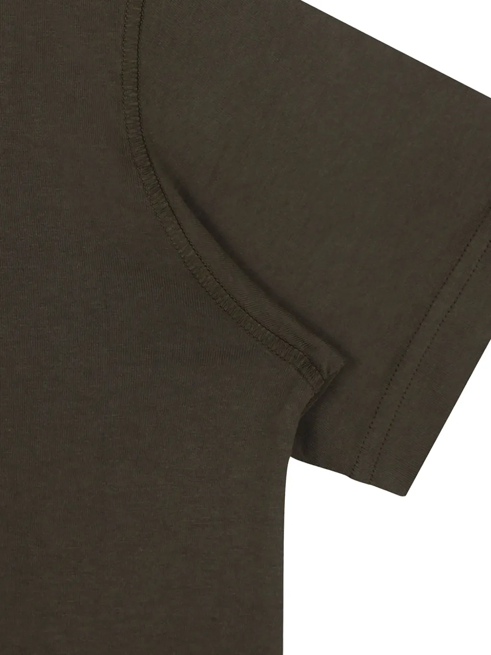 Stone Island Logo-embroidered T-shirt In Green