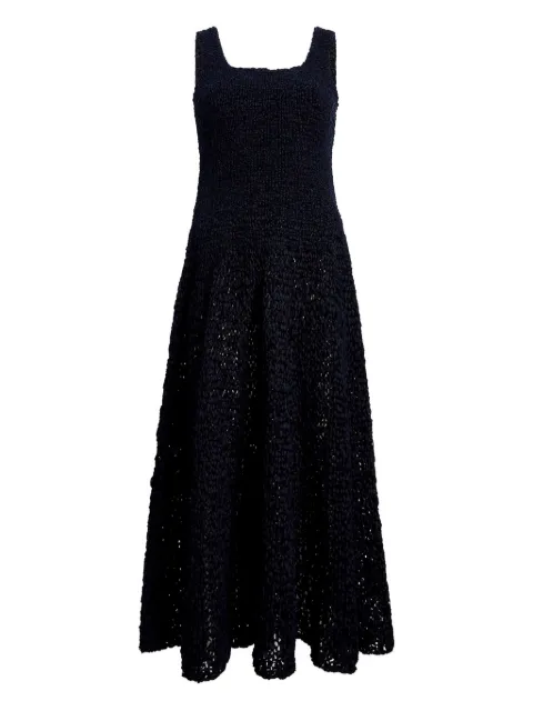 KHAITE Twigs square-neck maxi dress