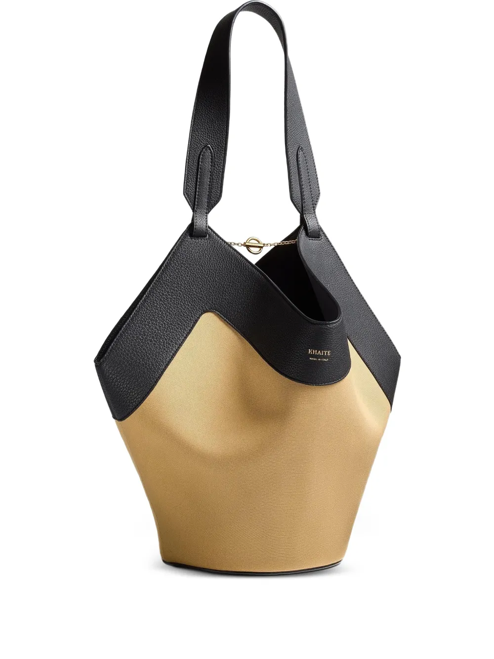 KHAITE small Lotus leather tote | Neutrals | Image 1
