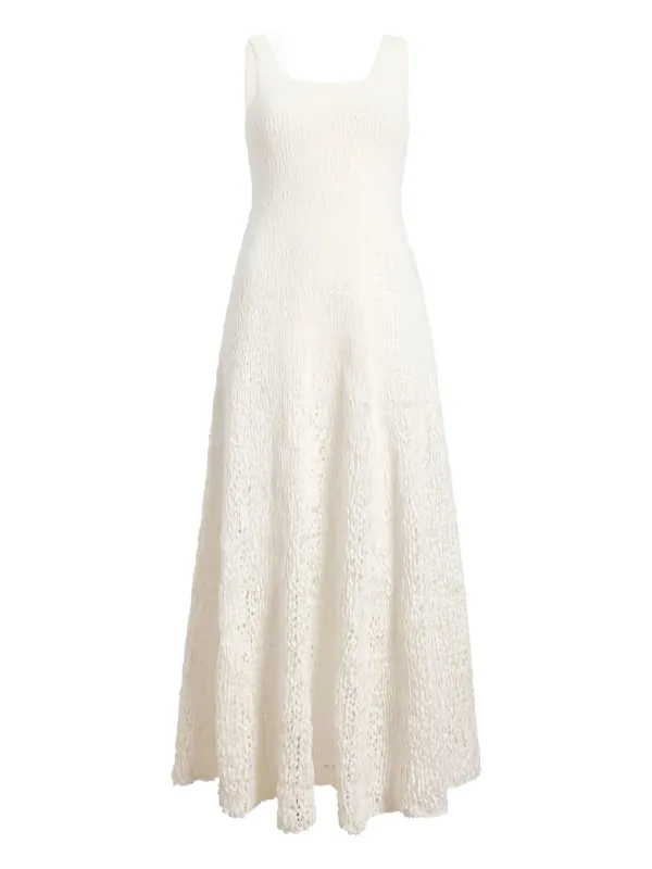 KHAITE Twigs square-neck Dress | White | FARFETCH KHAITE Twigs square-neck Dress | White | FARFETCH