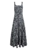 KHAITE Twigs maxi dress - Black
