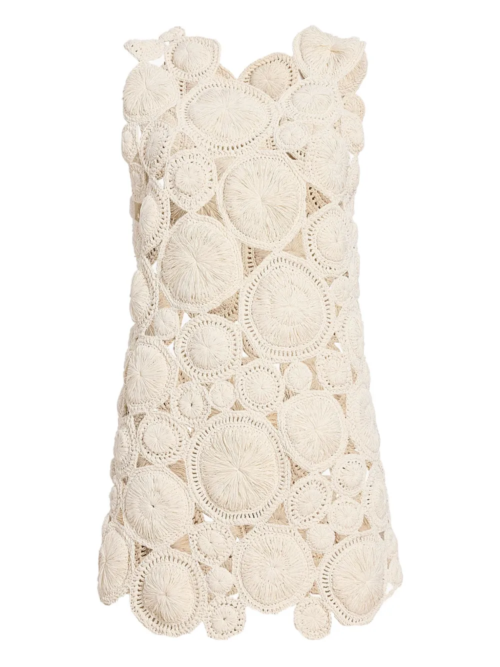 KHAITE Avalon crochet top – Neutrals