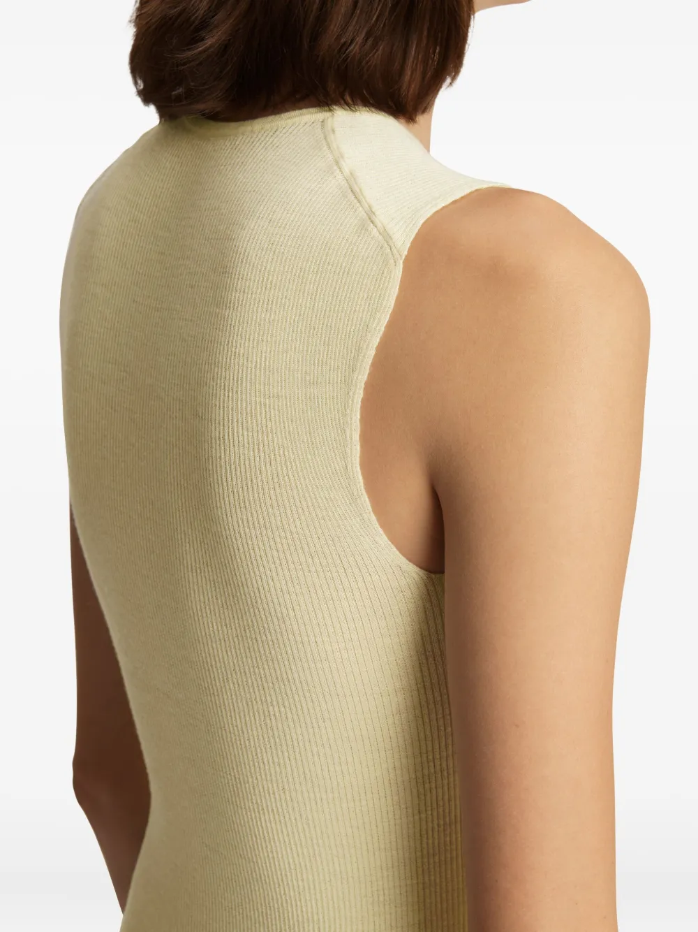 Khaite Renato Top In Yellow