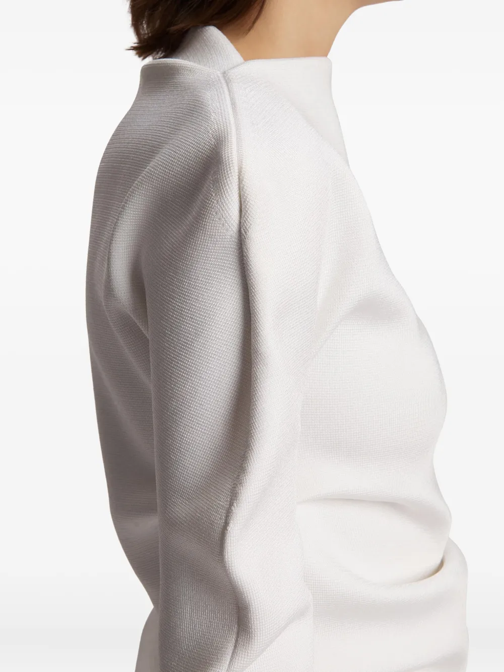Khaite Lovisa Long-sleeve Top In White