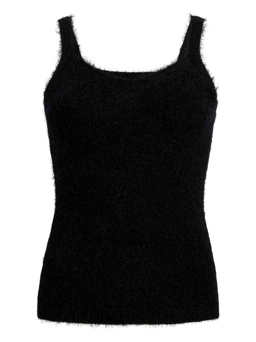 Khaite Maura V-neck Knit Top In Black