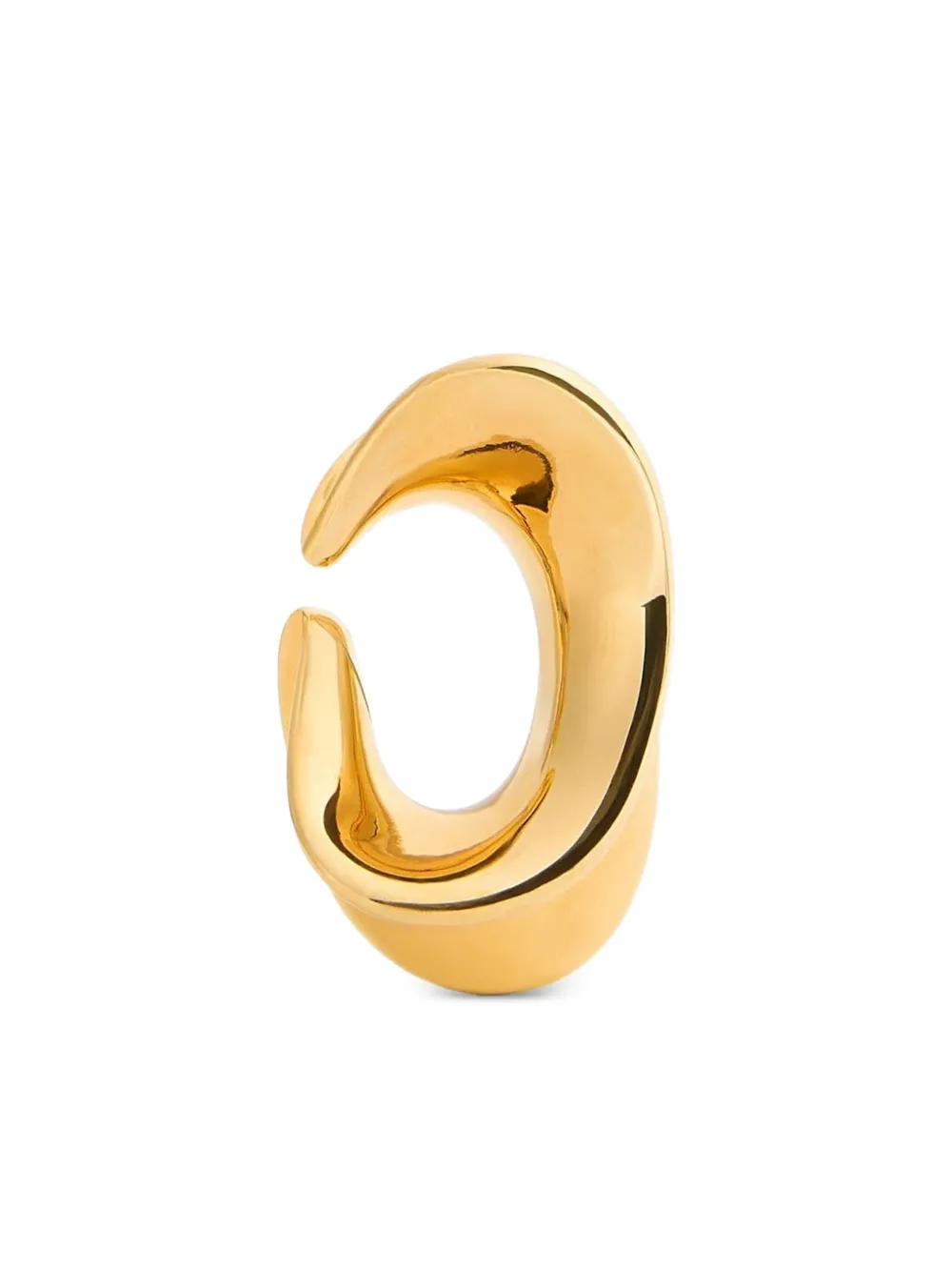 KHAITE Shadow earrings | Gold | Image 1