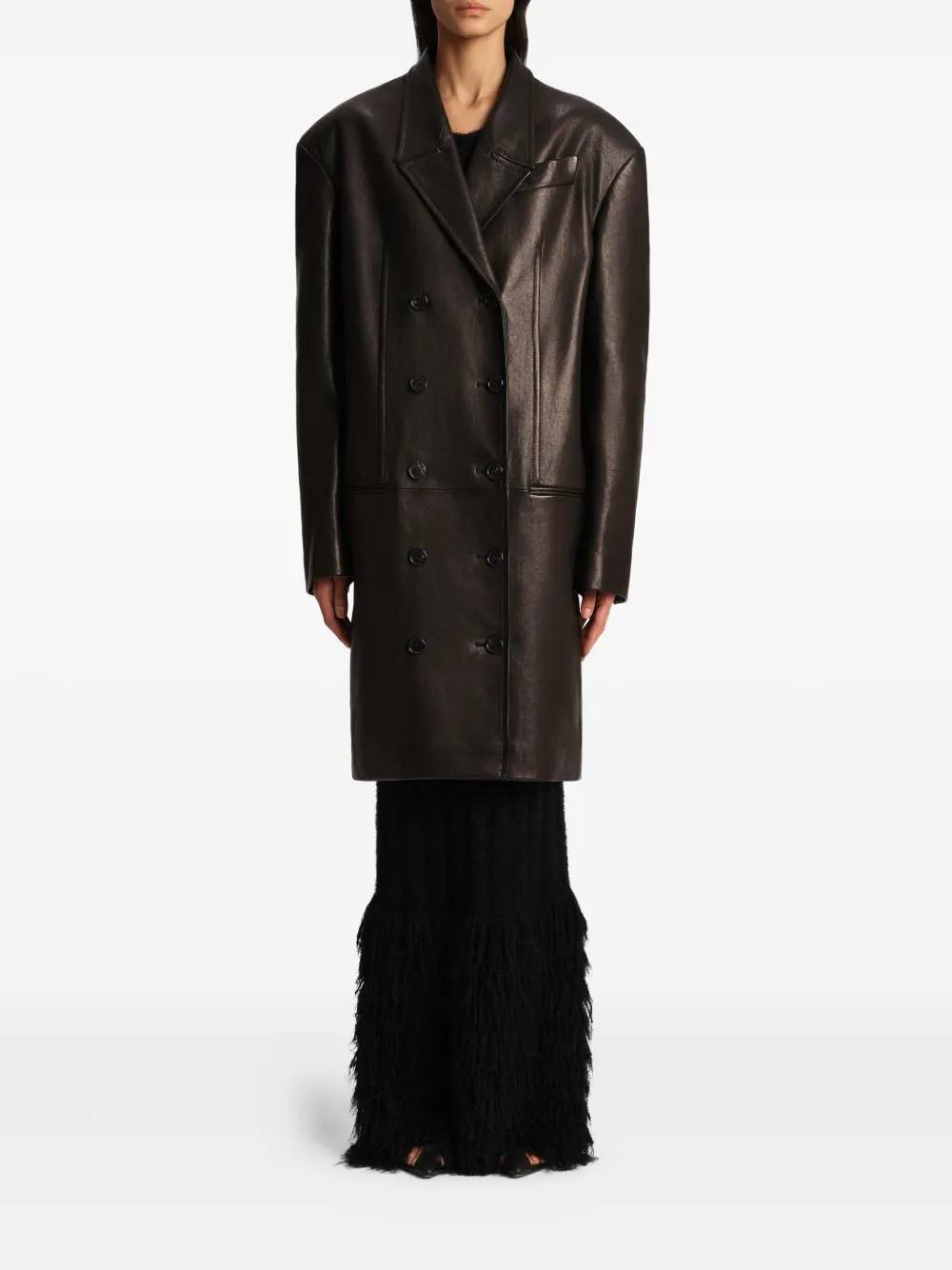 Andors double-breasted coat