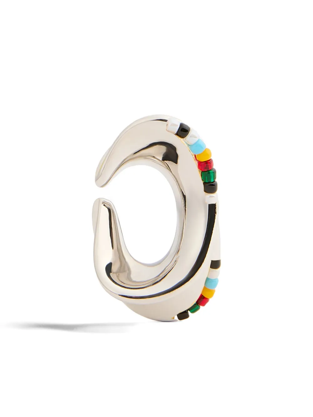 KHAITE Ear cuff Shadow - Argento