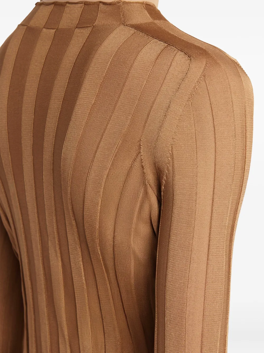Cosette mock-neck knit top