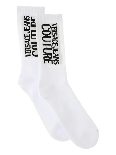 Versace Jeans Couture Jacquard-Socken mit Logo