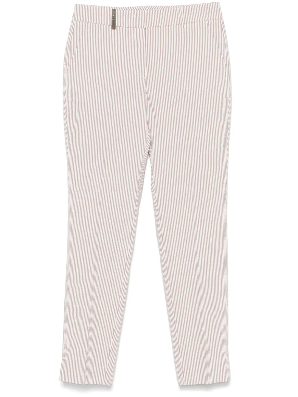 Peserico pantalon à rayures | tons neutres | Image 1