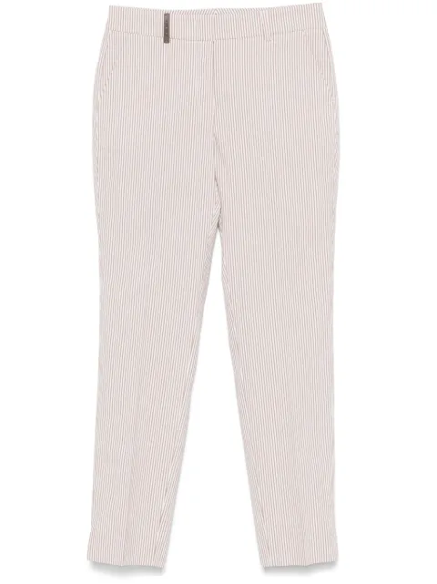 Peserico striped trousers