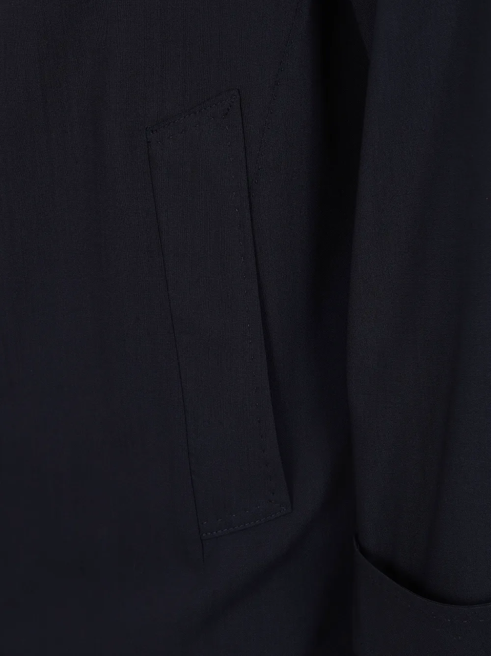 Barba Wollen jas Blauw