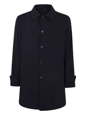Brioni レザー シングルコート | ブラック | FARFETCH JP