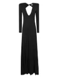 Redemption open-back maxi dress - Black