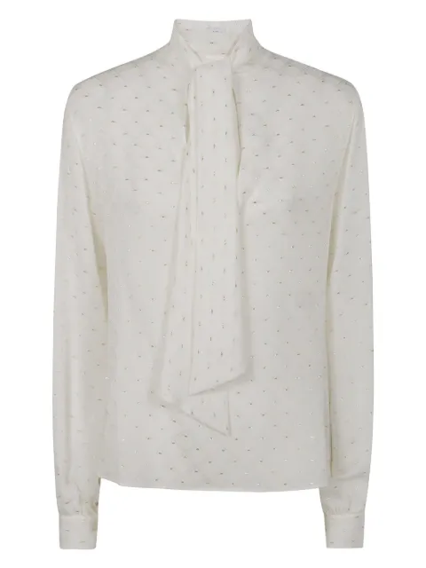 Redemption metallic-embellished blouse