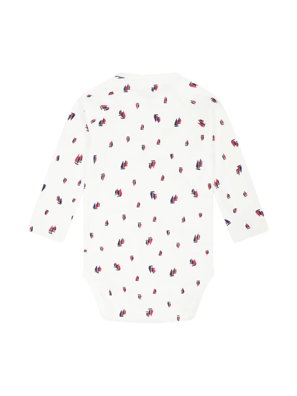 Petit Bateau Gestreepte katoenen top broek en romper Zwart