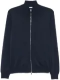 Malo zip-up cardigan - Blue