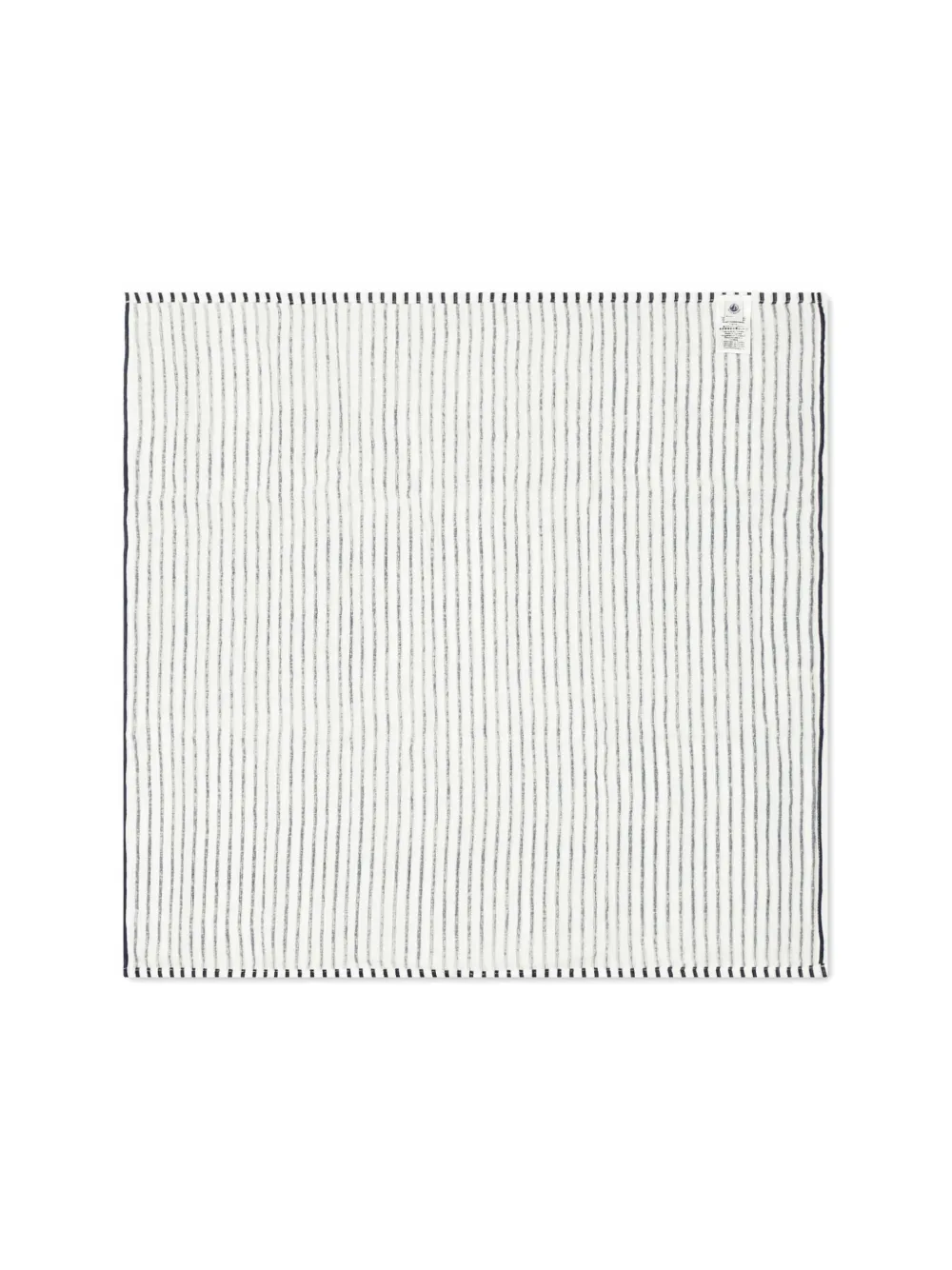 Petit Bateau Patterned Blanket In White