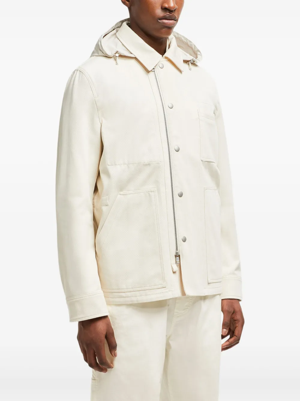 Moncler Guerledan shirtjack Wit