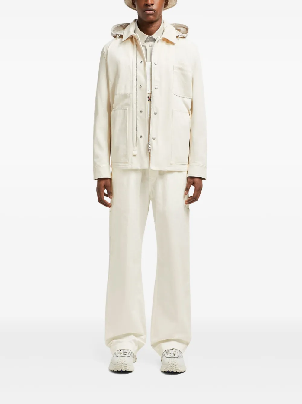 Moncler Guerledan shirtjack Wit
