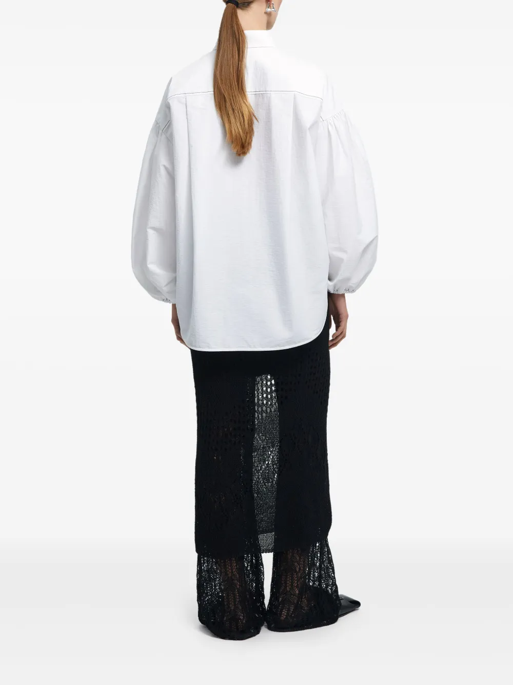 Shop Aeron Haley Shirt In White