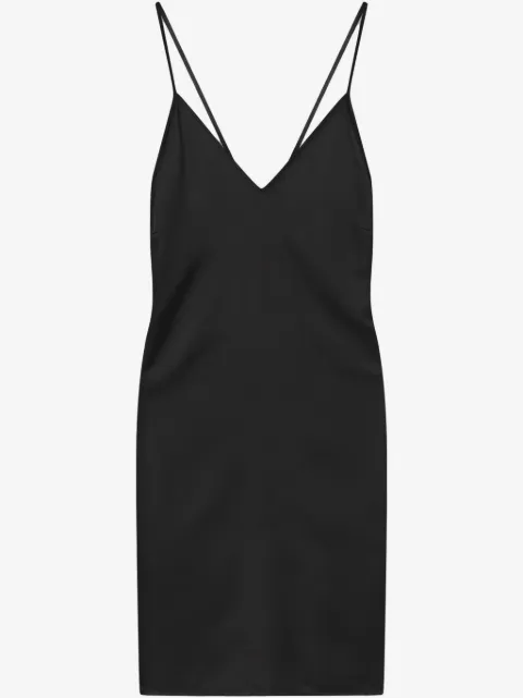 AERON satin midi dress