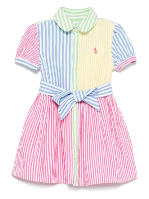 POLO RALPH LAUREN KIDS Gestreiftes Kleid