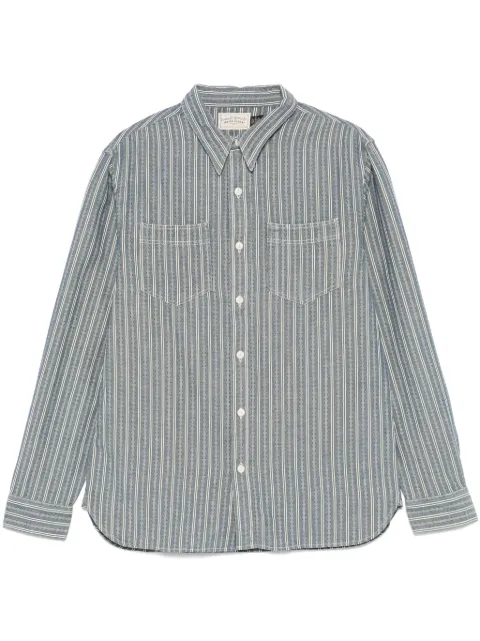 Ralph Lauren RRL dobby-stripe shirt 