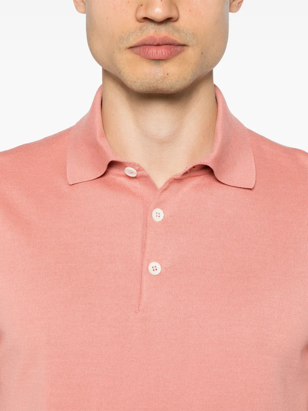 Brunello Cucinelli Katoenen poloshirt Roze