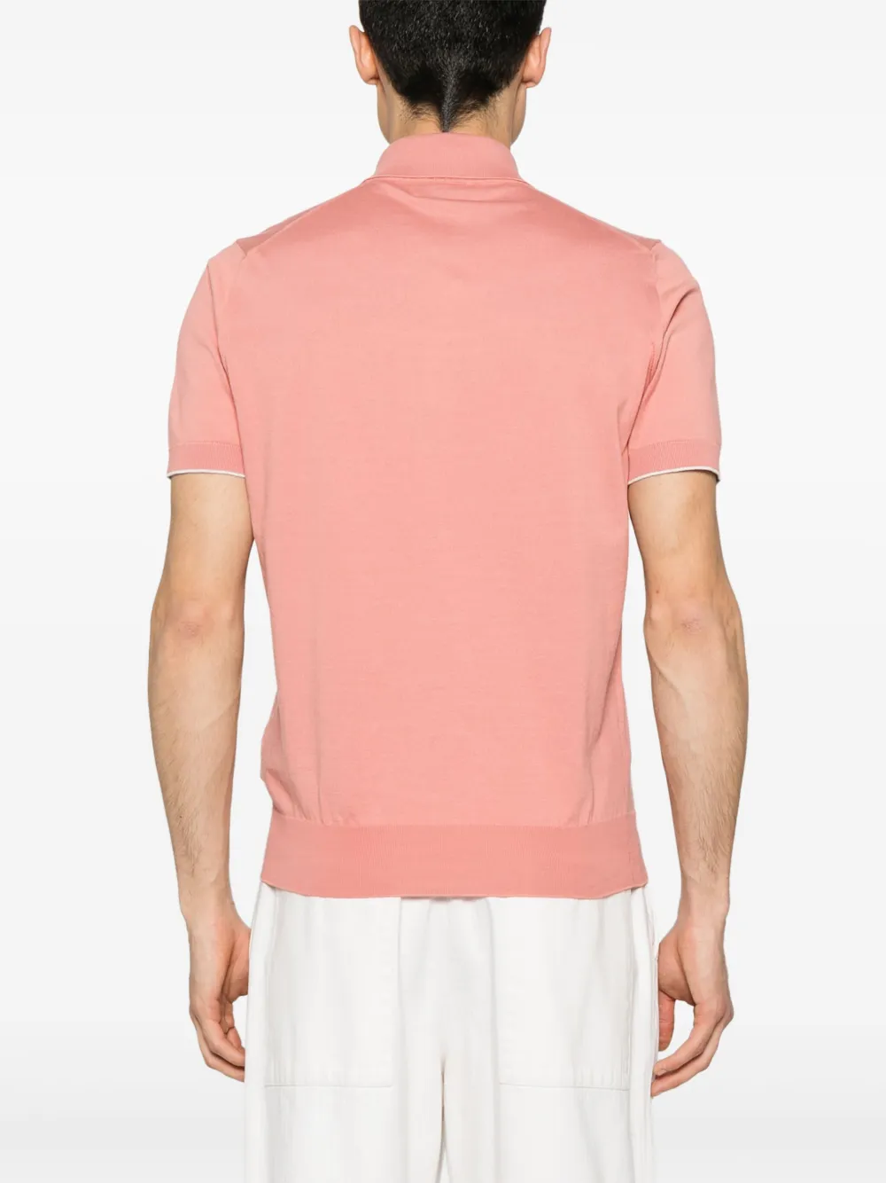 Brunello Cucinelli Katoenen poloshirt Roze