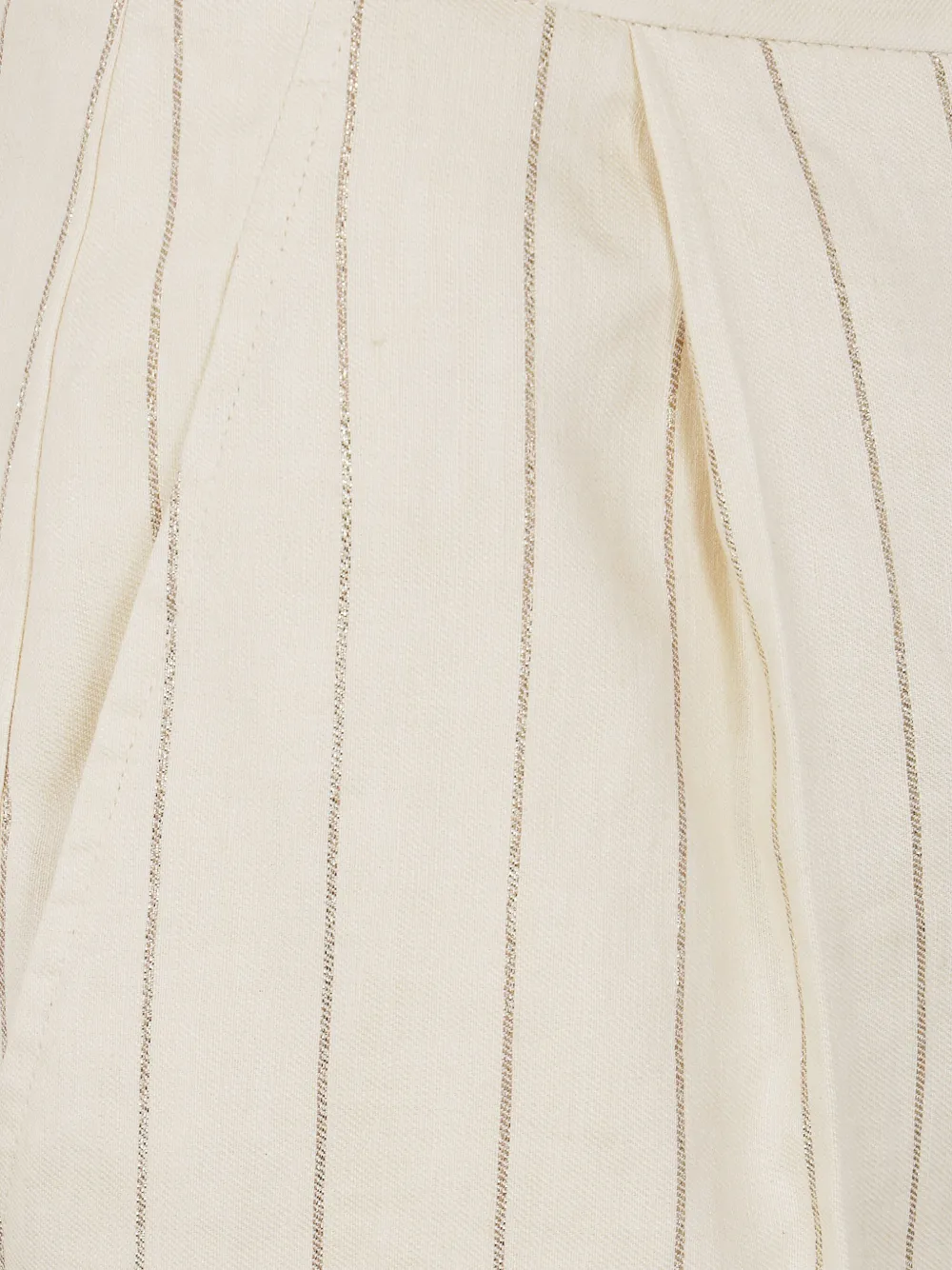 Herno Shorts met linnen-katoenmix Beige