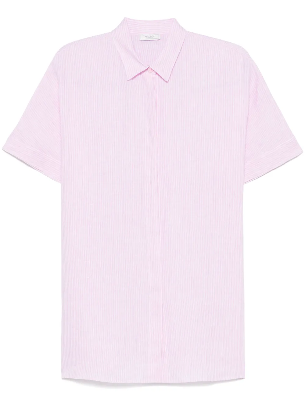 Peserico Gestreept blouse Roze