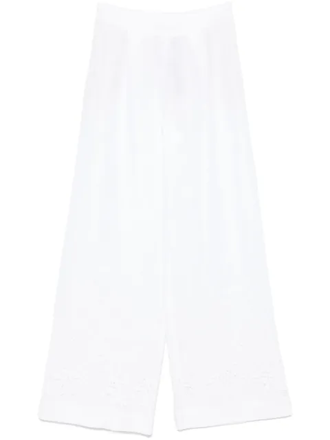 Ermanno Scervino pantalones con diseño bordado