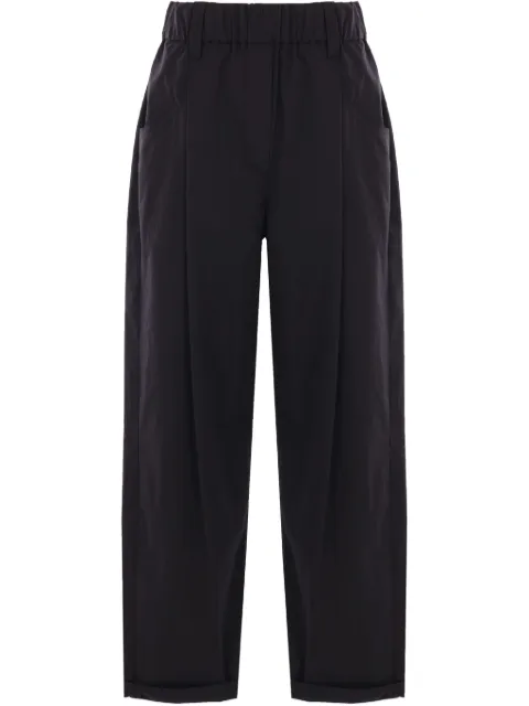Brunello Cucinelli pantalones con detalle de cadena Monili