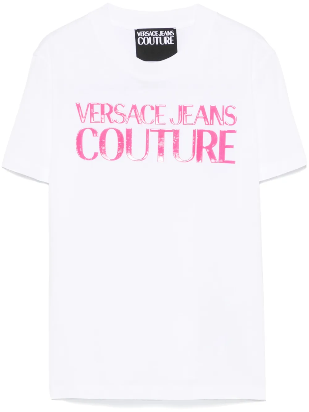 Versace Jeans Couture Jersey T-shirt Wit