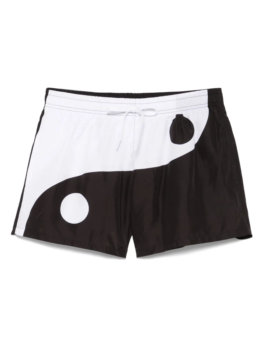 Moschino Ying-Yang zwembroek Zwart