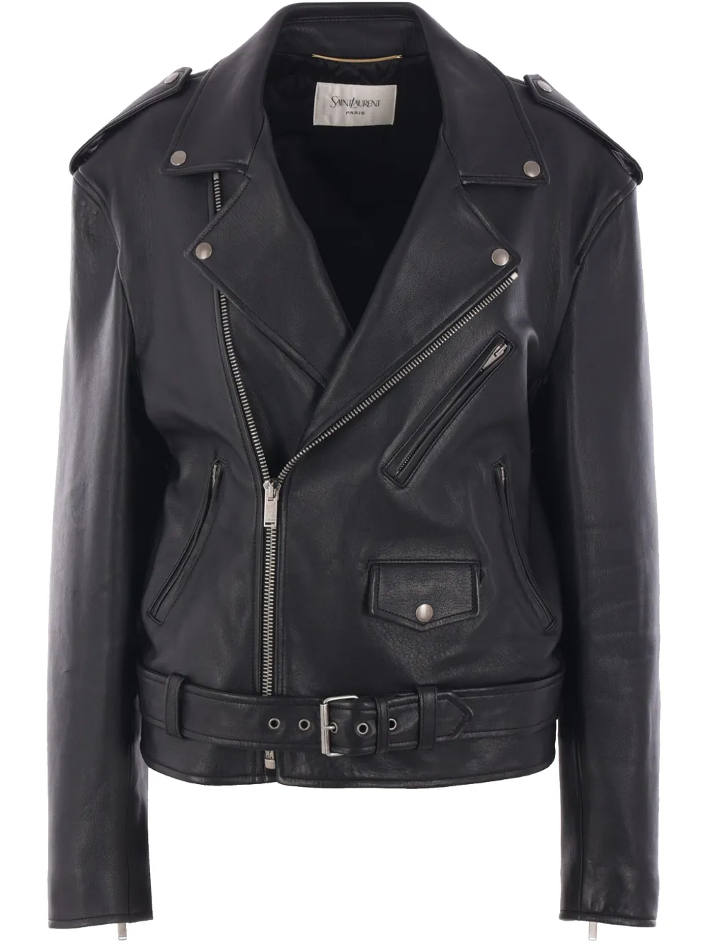 Saint Laurent chamarra capitonada | negro | Image 1
