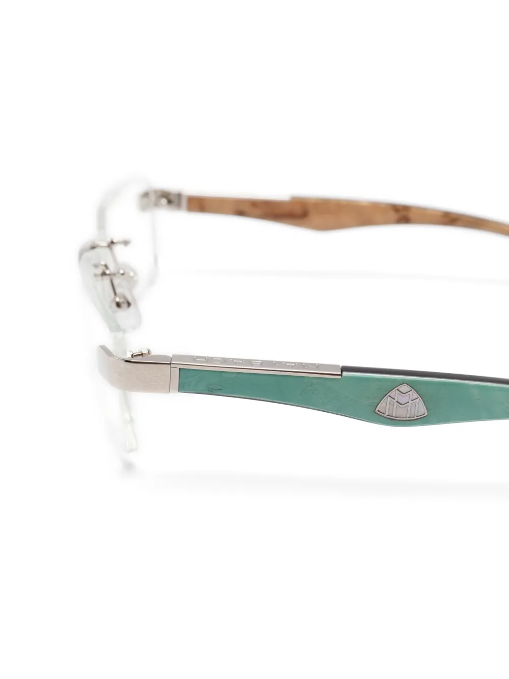Maybach Eyewear The Artist III Glasses | Silver | FARFETCH CA