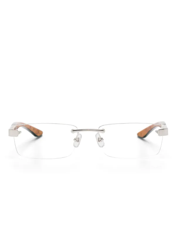 Maybach Eyewear The Artist III 眼鏡フレーム | ブラック | FARFETCH JP
