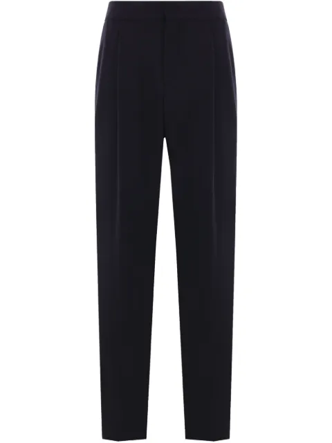 Giorgio Armani pantalones con pinzas de crepé de lana